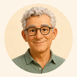 Ein älterer Mann als Gesicht des Wintermodells